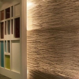 生态树脂板,夹层板,植物透光板,室内装饰材料